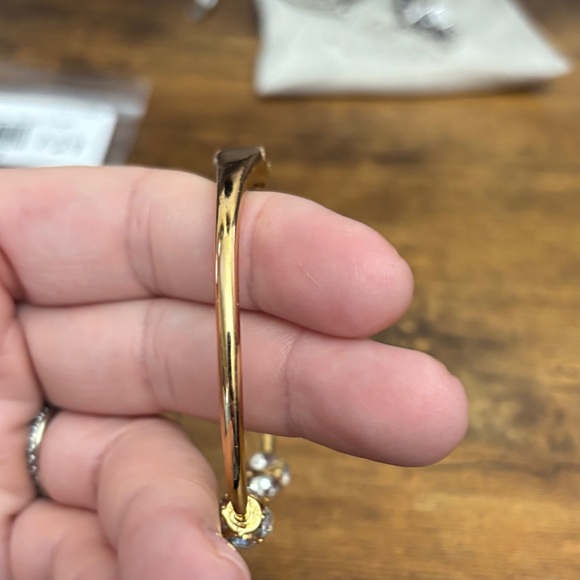 kate spade Lady Marmalade Crystal Open Hinged bracelet - Picture 4 of 5